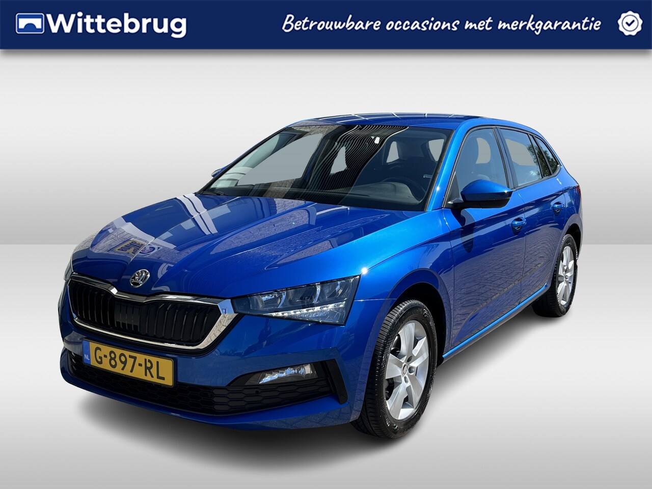 Skoda Scala - 1.0 TSI Ambition / 116 PK/ CRUISE CONTROL/ SMARTLINK/ RADIO/ AIRCO/ CLIMA/ 16" LMV - AutoWereld.nl