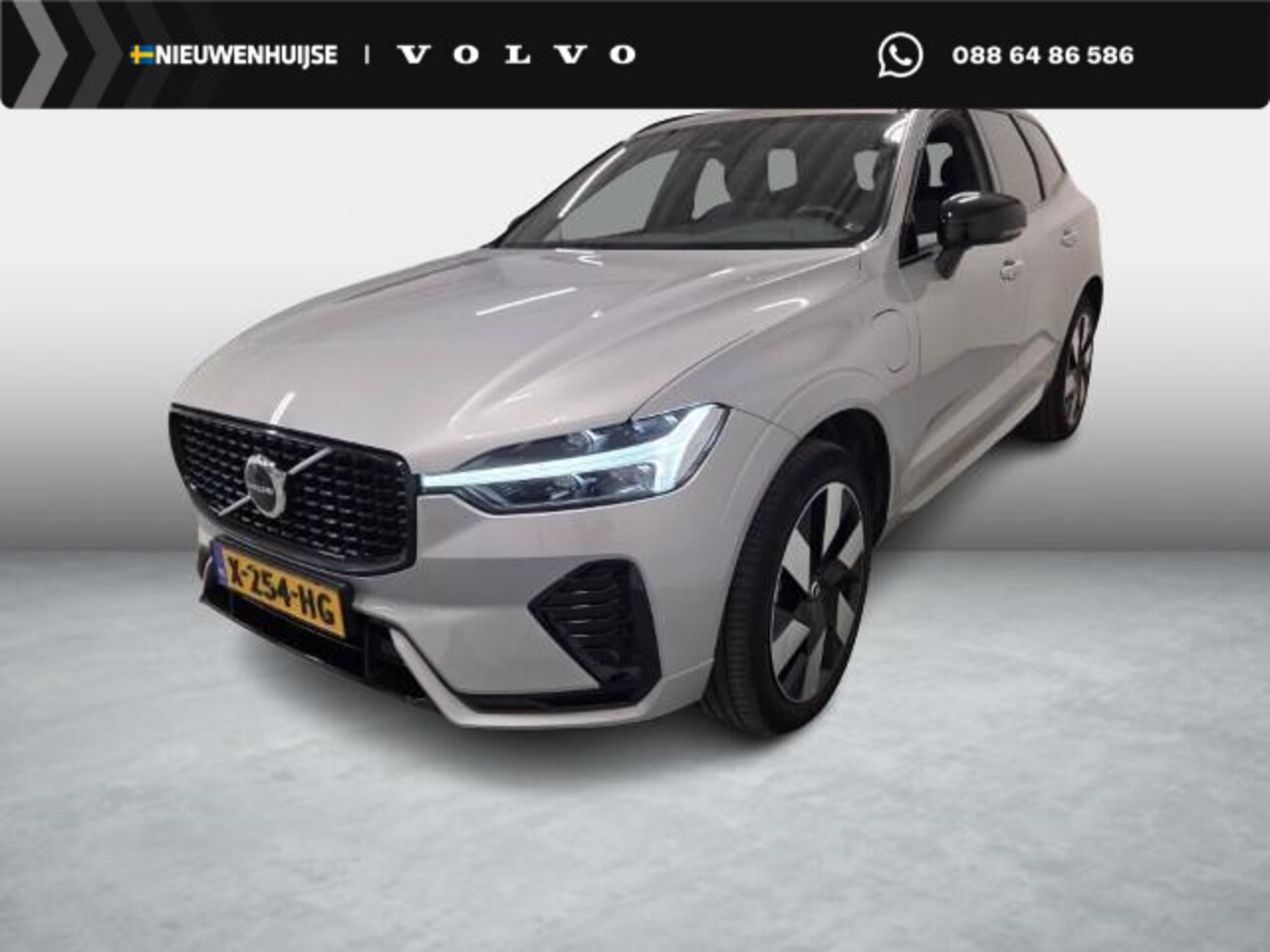 Volvo XC60 - 2.0 T6 Plug-in hybrid AWD Plus Dark | Long range | Donker Glas | Adaptieve Cruise Control - AutoWereld.nl