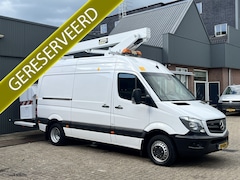 Mercedes-Benz Sprinter - 516 160pk Hoogwerker 14 meter Euro 6 Pto Omvormer Verkeersbord Bedieningspaneel Kastinrich