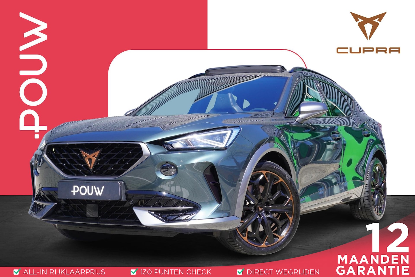 CUPRA Formentor - 1.4 e-Hybrid 245pk VZ Copper Edition | Panoramadak | Adaptive Cruise | Full Link | Stuur/S - AutoWereld.nl