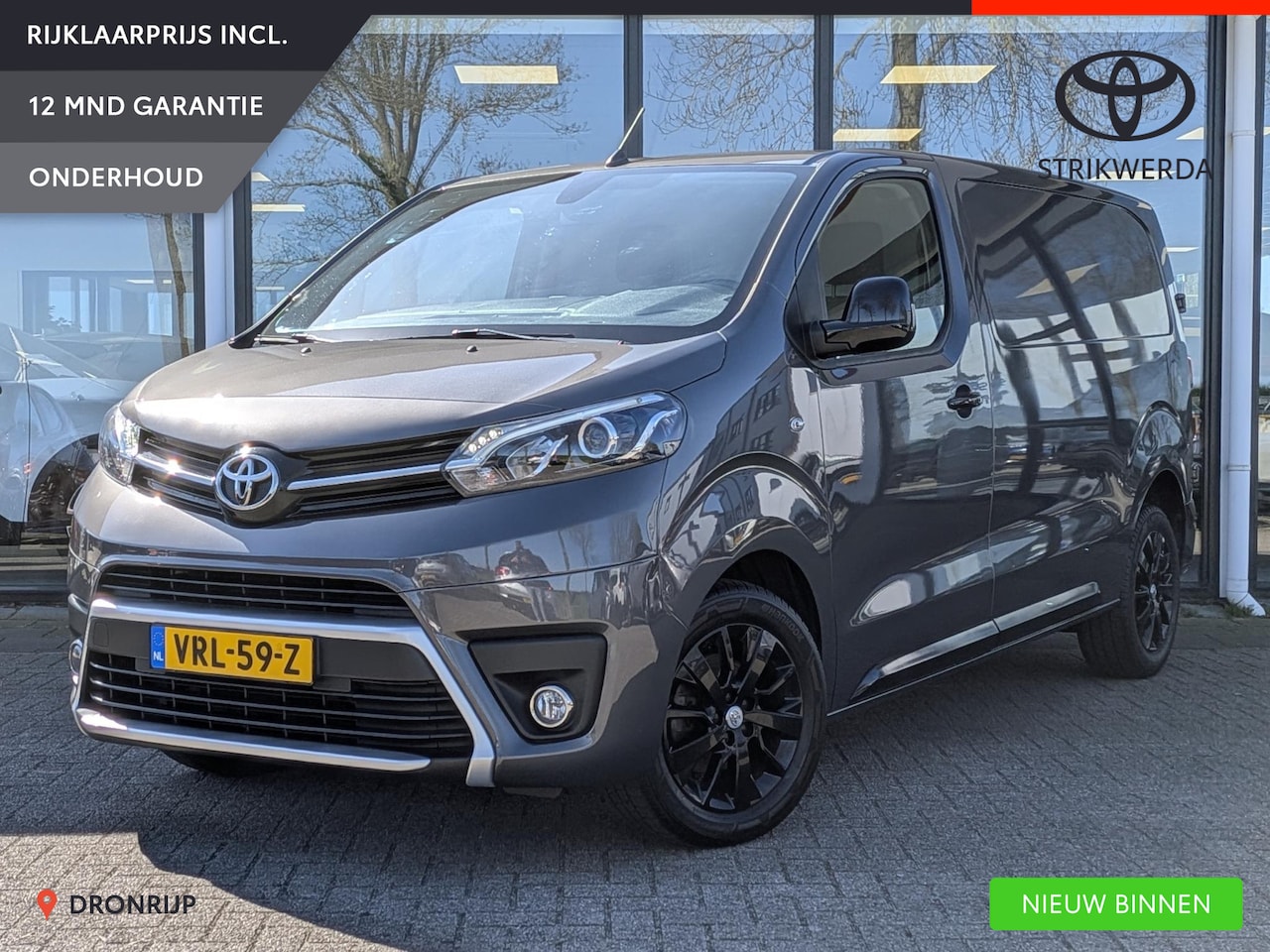 Toyota ProAce Worker - 2.0 D-4D Black Line | Cruise control | Climate control | Camera | PDC A - AutoWereld.nl