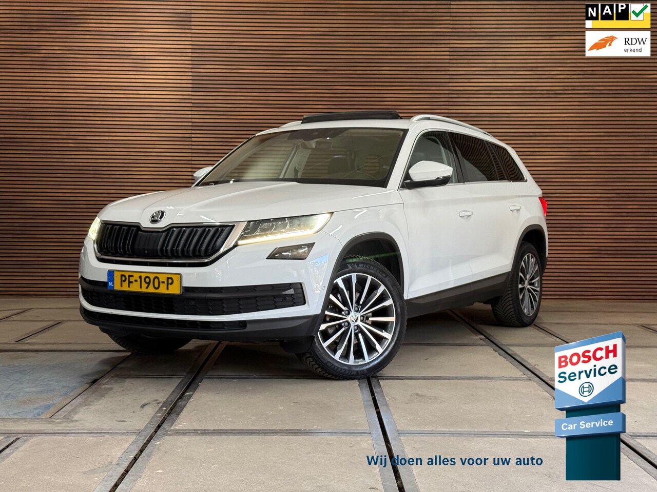 Skoda Kodiaq - 1.4 TSI ACT Style Business 7p. | Leder | Pano | Elektr TH | 19Inch | All Season - AutoWereld.nl