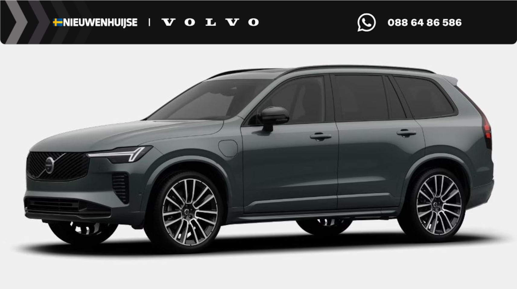 Volvo XC90 - 2.0 T8 Plug-in hybrid AWD Ultra Dark Exec. Ed. 7 zitplaatsen | Gelamineerd glas | Geventil - AutoWereld.nl