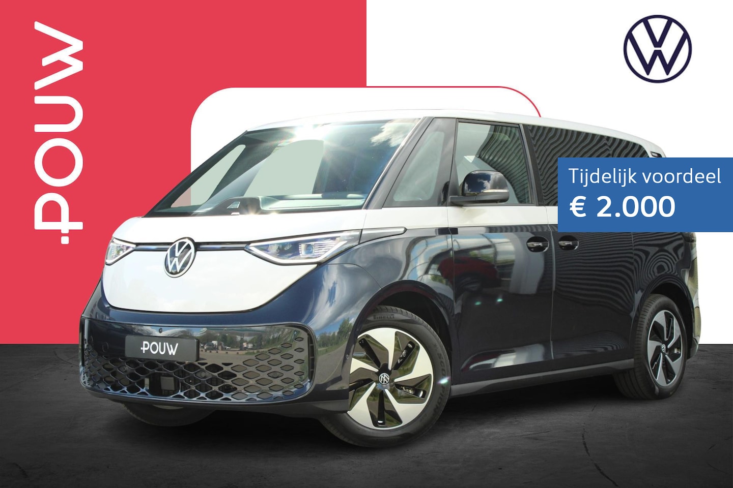 Volkswagen ID. Buzz - Pro Bulli Limited Edition 286pk 86 kWh 6p. | Assistance Pakket Plus | Comfort Pakket - AutoWereld.nl