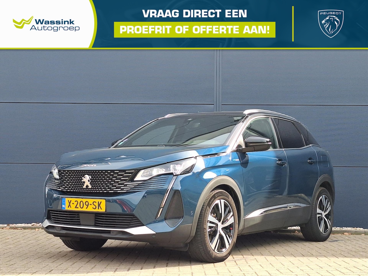 Peugeot 3008 - PHEV HYbrid 225pk e-EAT8 GT | Navigatie | Carplay/android auto | Schuifdak | Full-Led Kopl - AutoWereld.nl