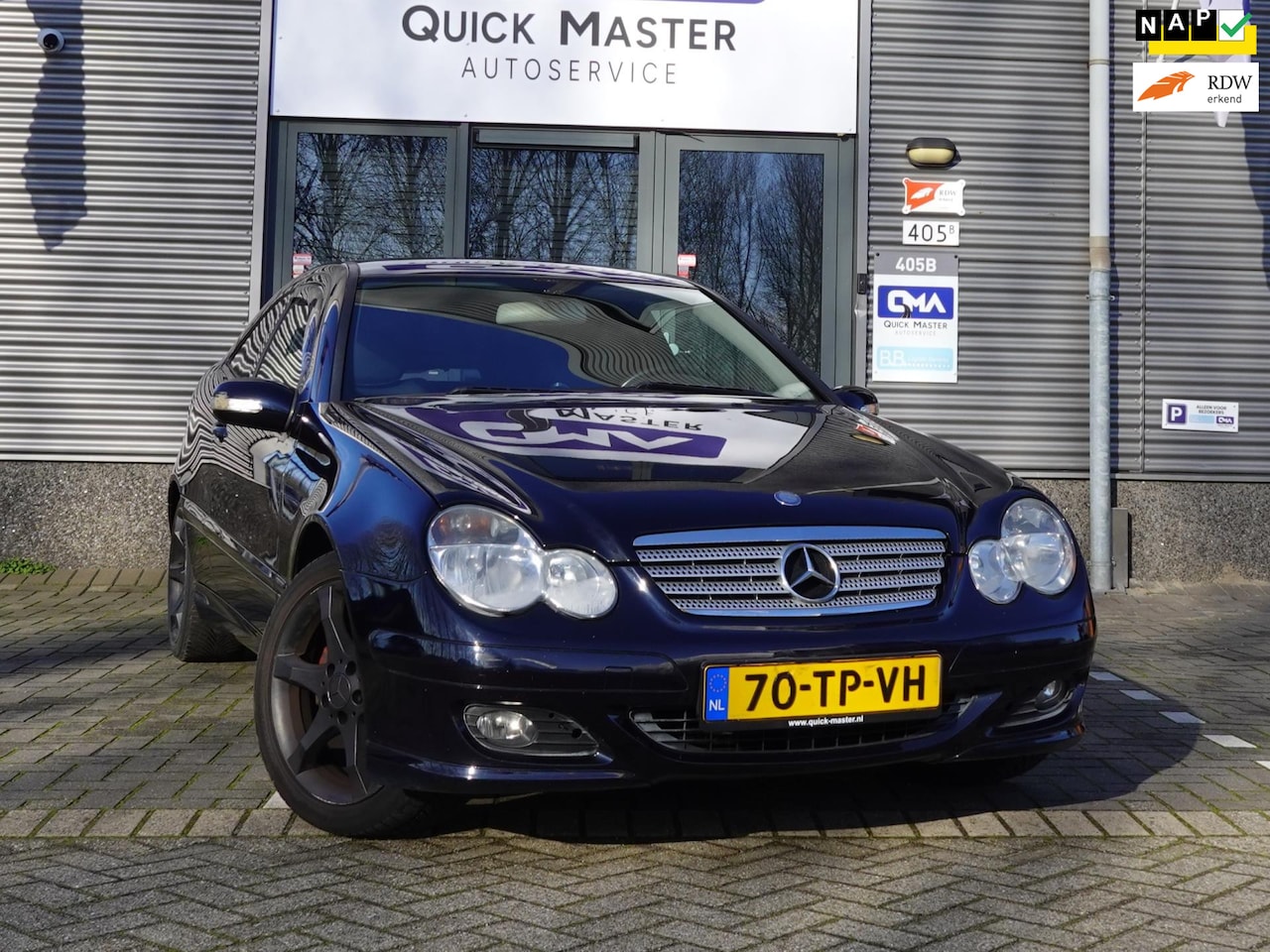 Mercedes-Benz C-klasse Sportcoupé - 200 K. - NAP - Airco - AutoWereld.nl