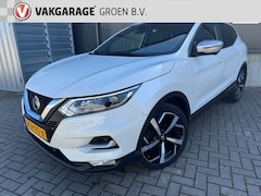 Nissan Qashqai - 1.2 N-Connecta / clima / cruise / navi / camera / leder / panorama dak