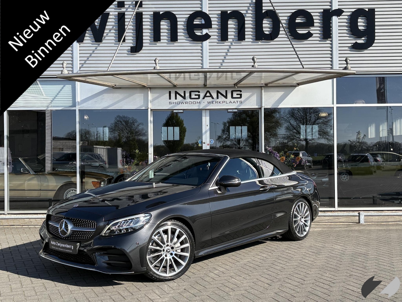 Mercedes-Benz C-klasse Cabrio - 200 AMG Line |Cruise|Camera|Stoelver| - AutoWereld.nl