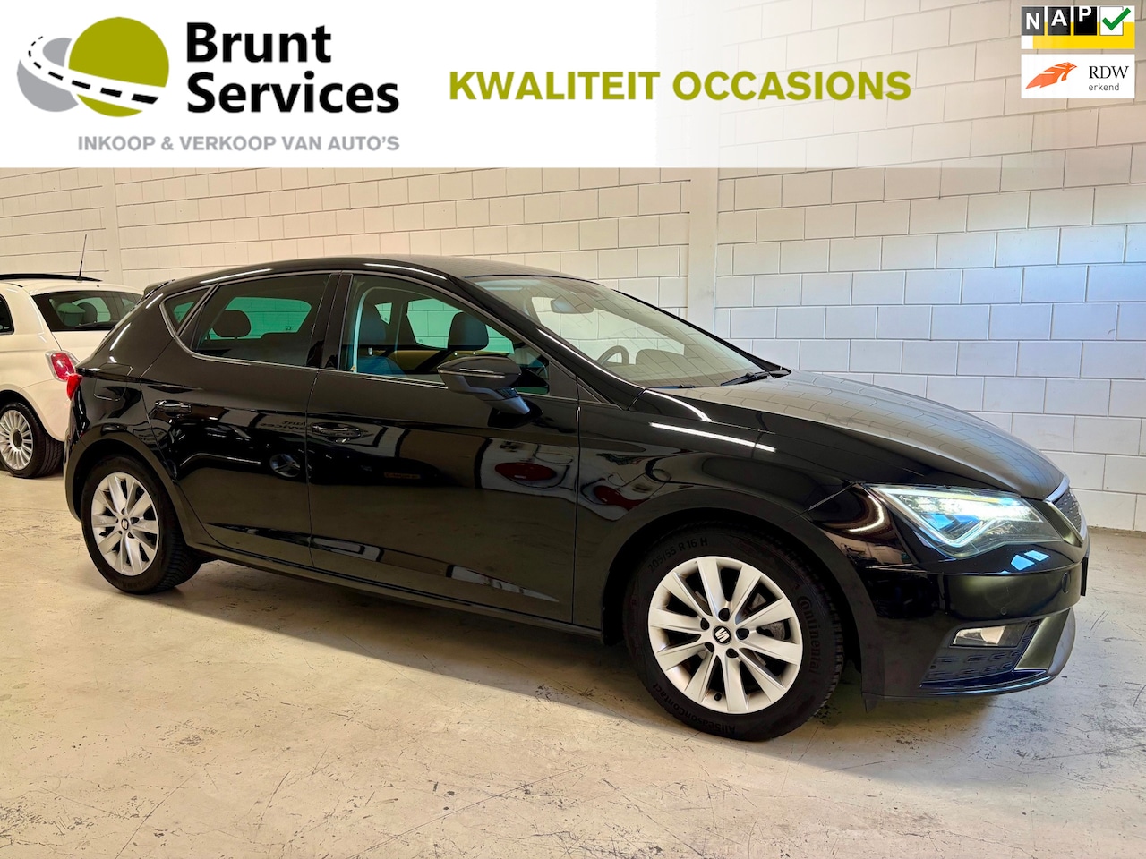 SEAT Leon - 1.0 EcoTSI Bj.18|Led|116PK|Automaat|Carplay|Camera|Dealer Onderhouden !! - AutoWereld.nl