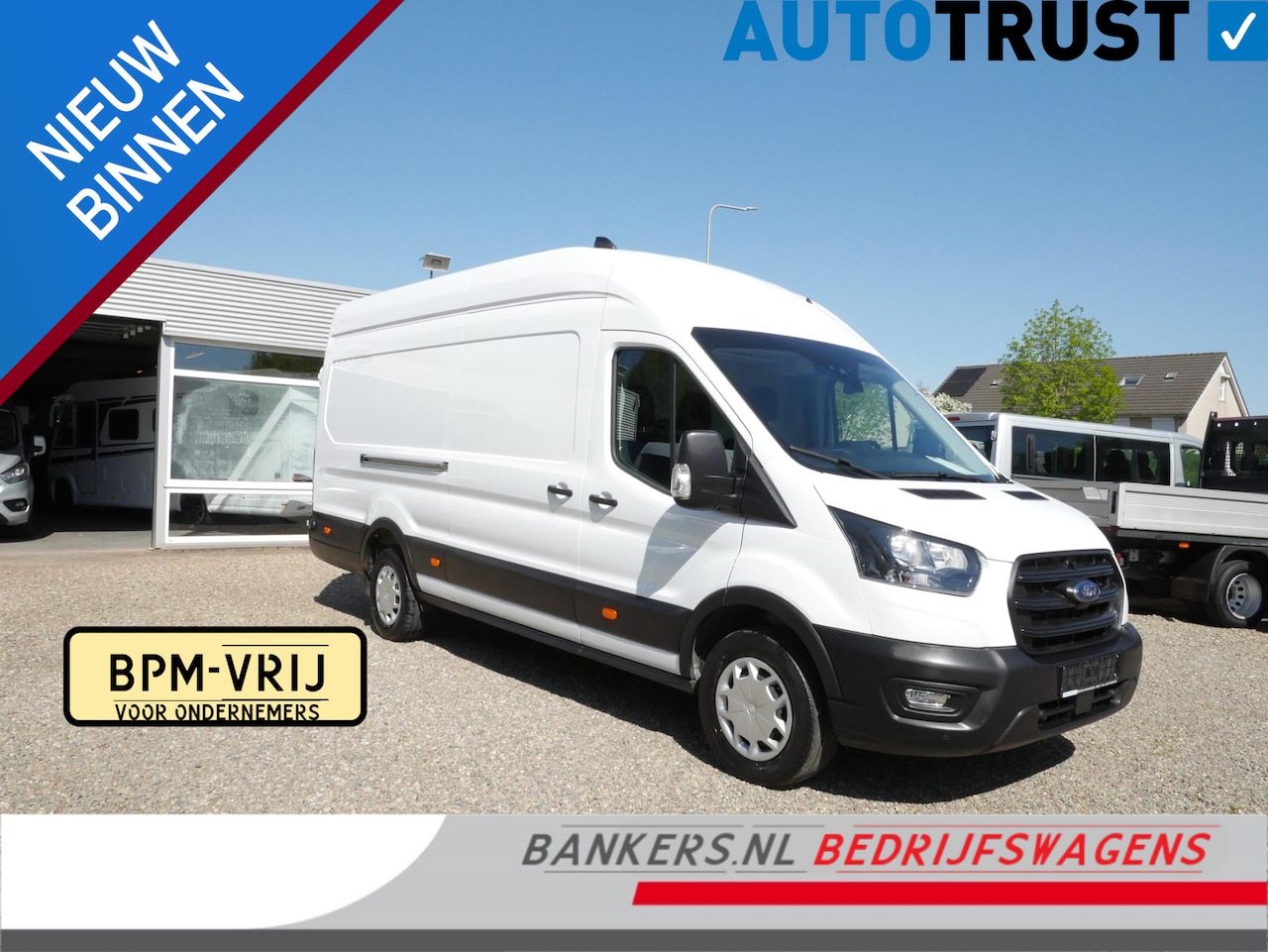 Ford Transit - 2.0 TDCI 170PK, L4H3, Automaat, Airco - AutoWereld.nl