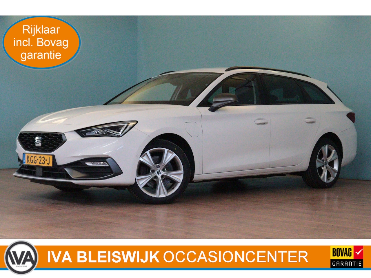 SEAT Leon Sportstourer - 1.4 TSI eHybrid PHEV FR | NAVI / APPCONNECT | CAMERA + PDC | STUUR / STOELVERW | LANE-ASSI - AutoWereld.nl