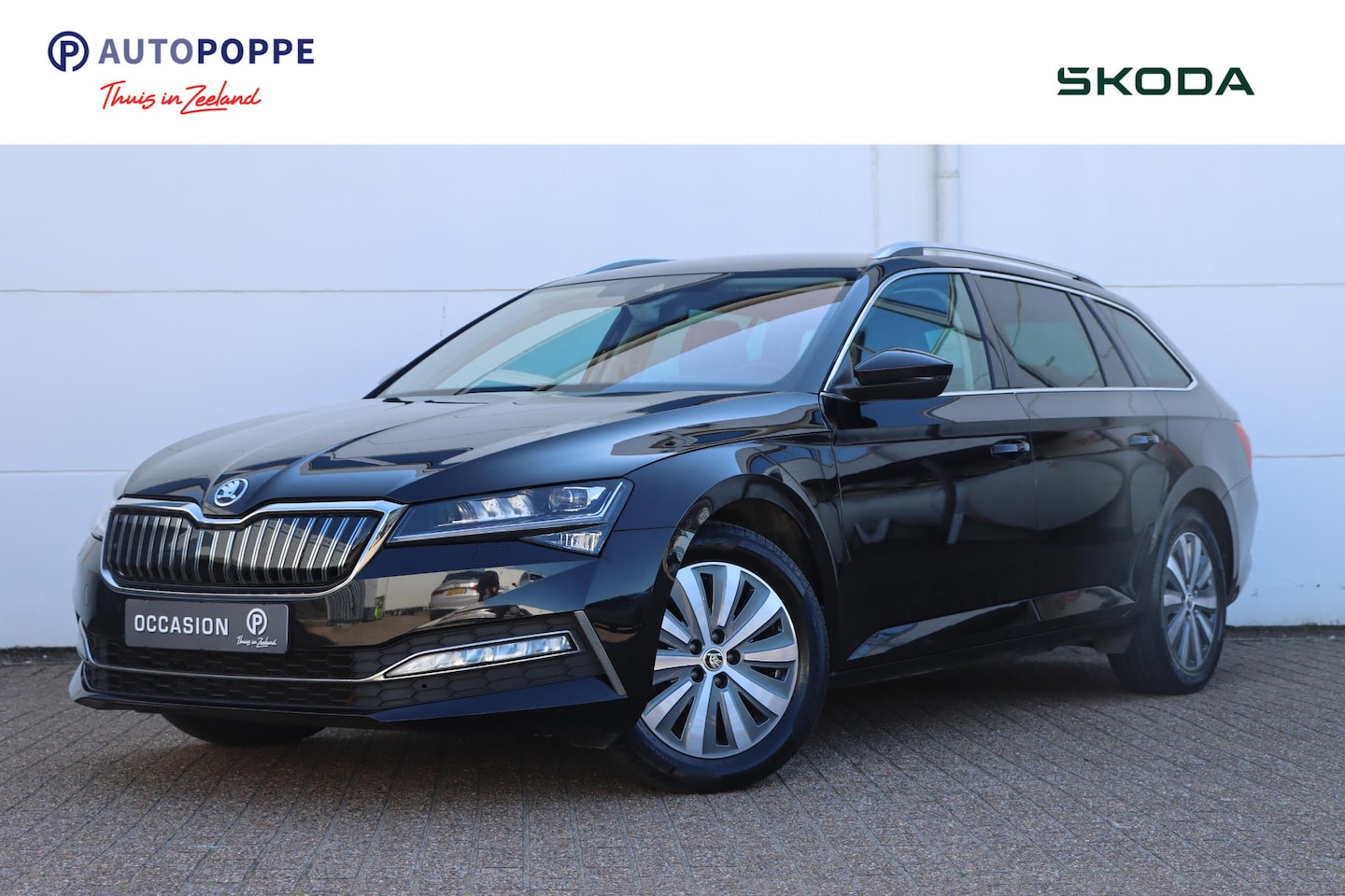 Skoda Superb Combi - 1.4 eHybrid Style 218pk DSG6 |  Memory | Stoel- en Stuurverwarming | Verwarmde achterbank - AutoWereld.nl
