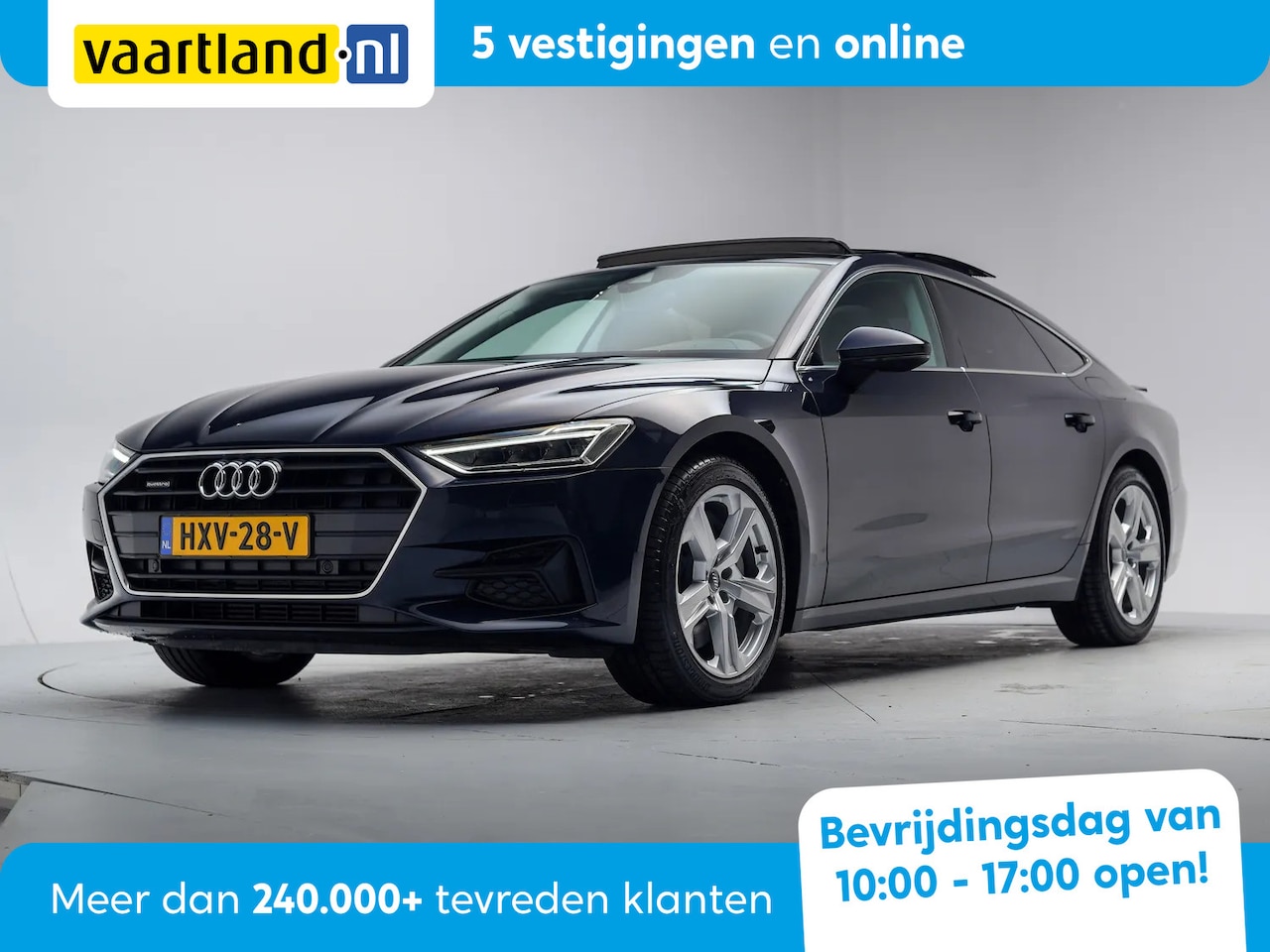 Audi A7 Sportback - 50 TFSI e Quattro Pro Line Plus [ Panorama Bang&Olufsen Alcantara/leder Stoelverwarming ] - AutoWereld.nl