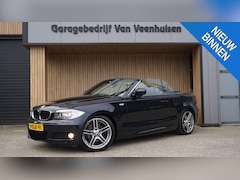 BMW 1-serie Cabrio - 118i 143pk Automaat M Sport Edition Leder Xenon 18inch LM *CarbonSchwarz* 74907km NL auto