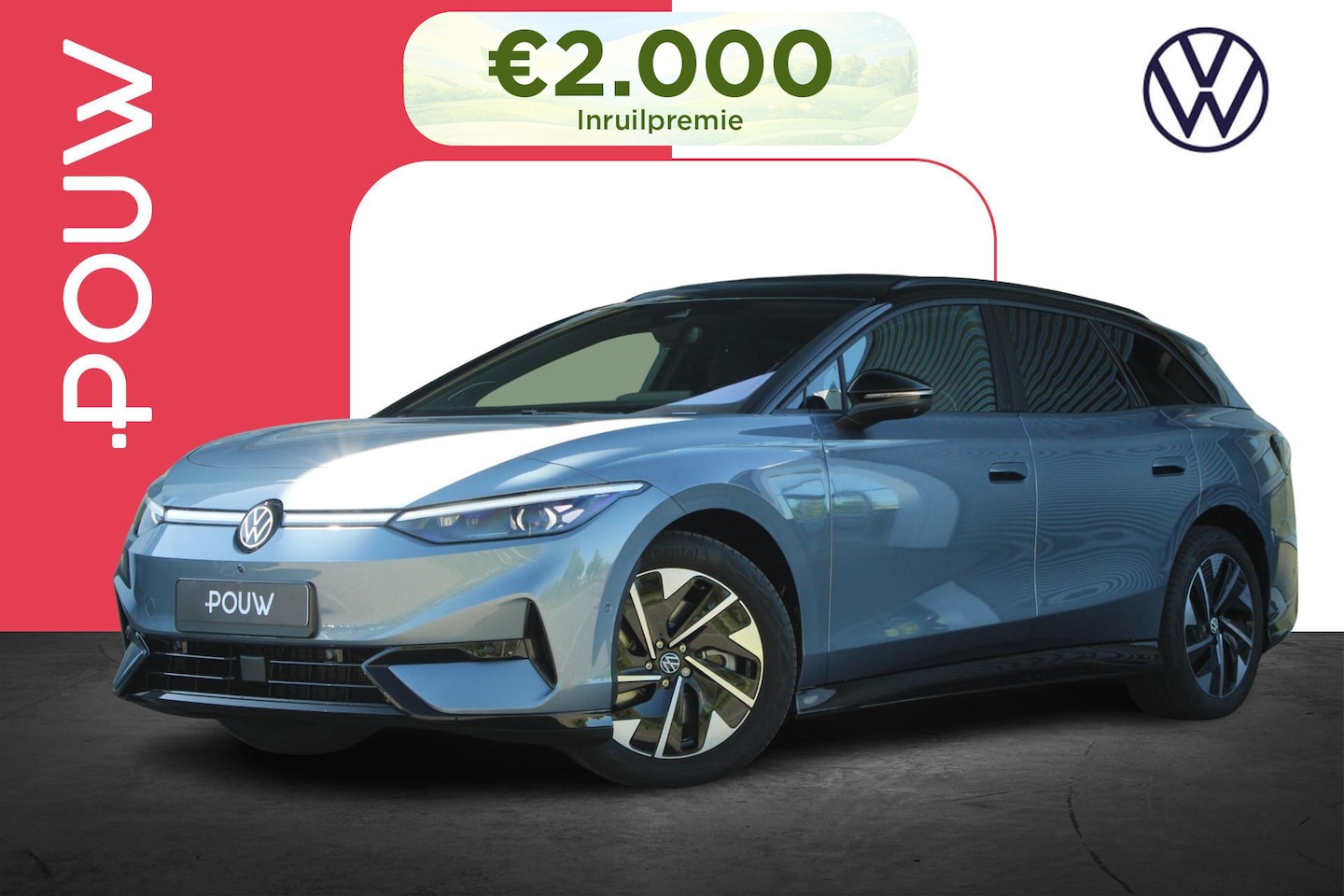 Volkswagen ID.7 Tourer - 286pk Pro Limited Edition 77 kWh | Interieur Pakke Plus | Trekhaak Wegklapbaar - AutoWereld.nl