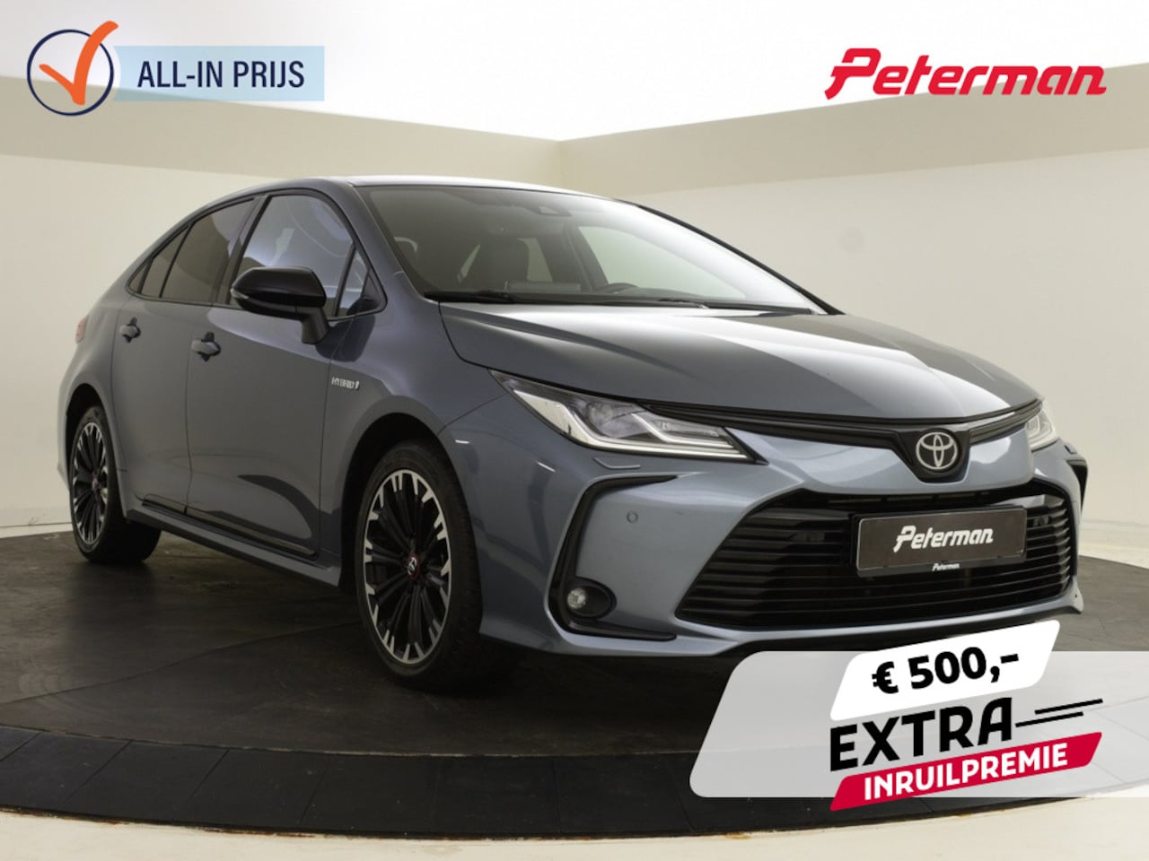 Toyota Corolla - 1.8 Hybrid GR-Sport | Parkeersensoren V+A | Stoelverwarming - AutoWereld.nl