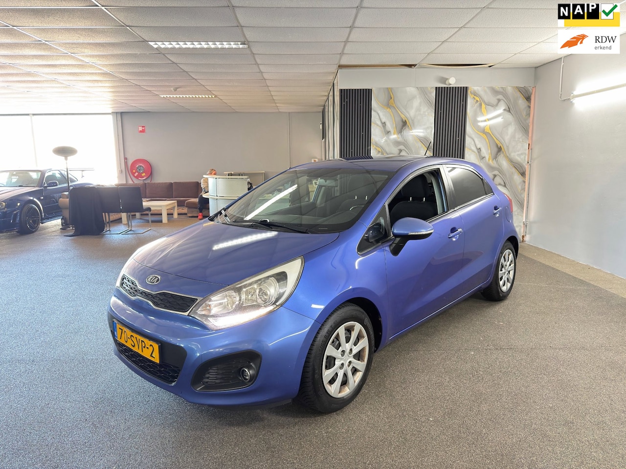 Kia Rio - 1.2 CVVT Super Pack Apk Nieuw,Clima,Cruise,Led,Parksensor,N.A.P,Trekhaak,2 sleutels,Topsta - AutoWereld.nl