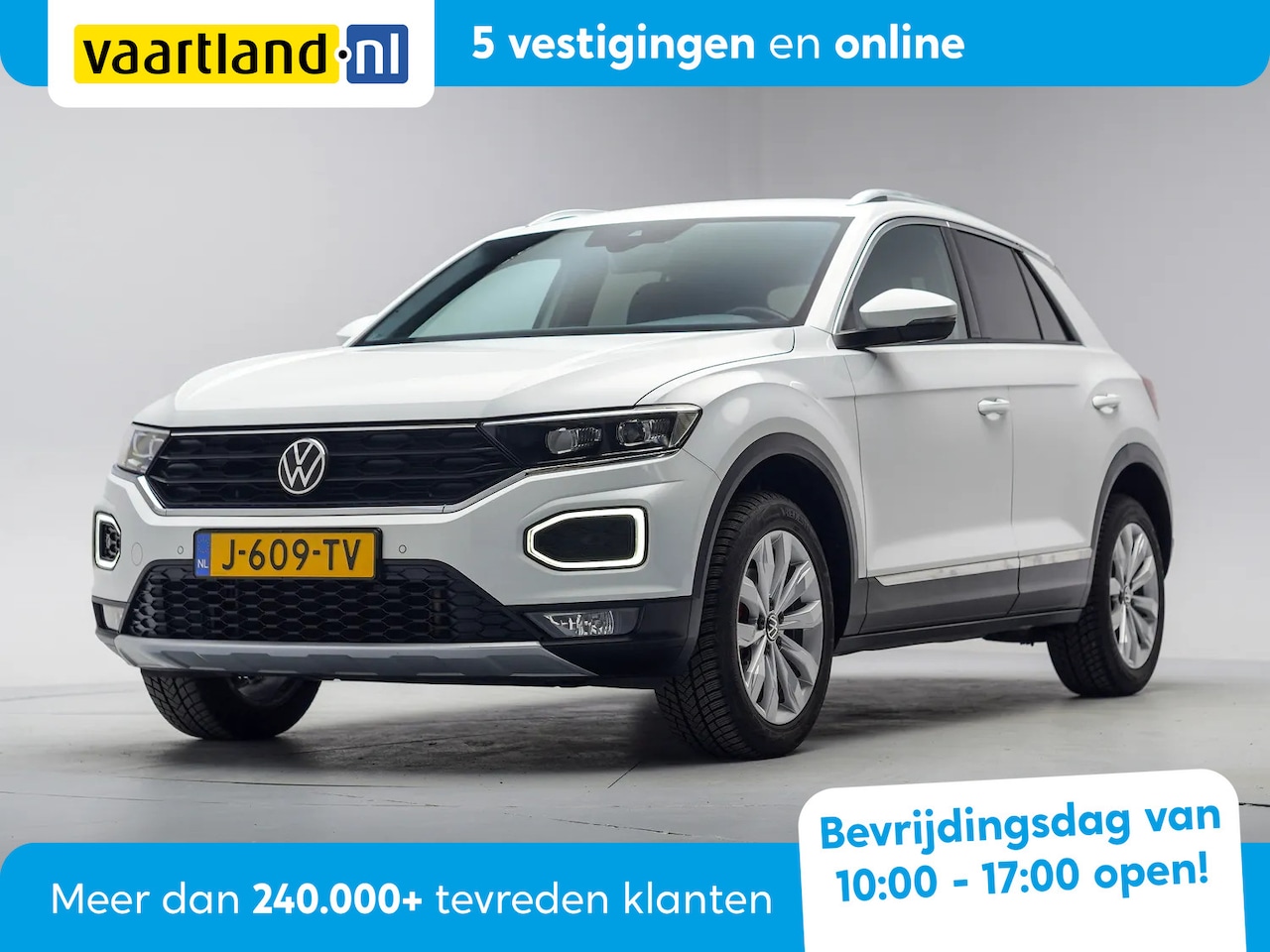 Volkswagen T-Roc - 1.5 TSI Sport Aut. [ Virtual Navi Adapt.cruise Stoelverwarming ] - AutoWereld.nl