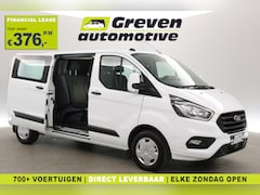 Ford Transit Custom - 2.0 TDCI L2H1 | DC | 6 Zits | 2800kg Trekgew. | Airco | Cruise | 2xSchuifdeur | Parkeersen