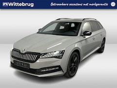 Skoda Superb Combi - 1.4 TSI iV Sportline / AUTOMAAT/ DCC/ TREKHAAK/ STUUR+STOELVERWARM./ MEMORY SEAT/ DODEHOEK