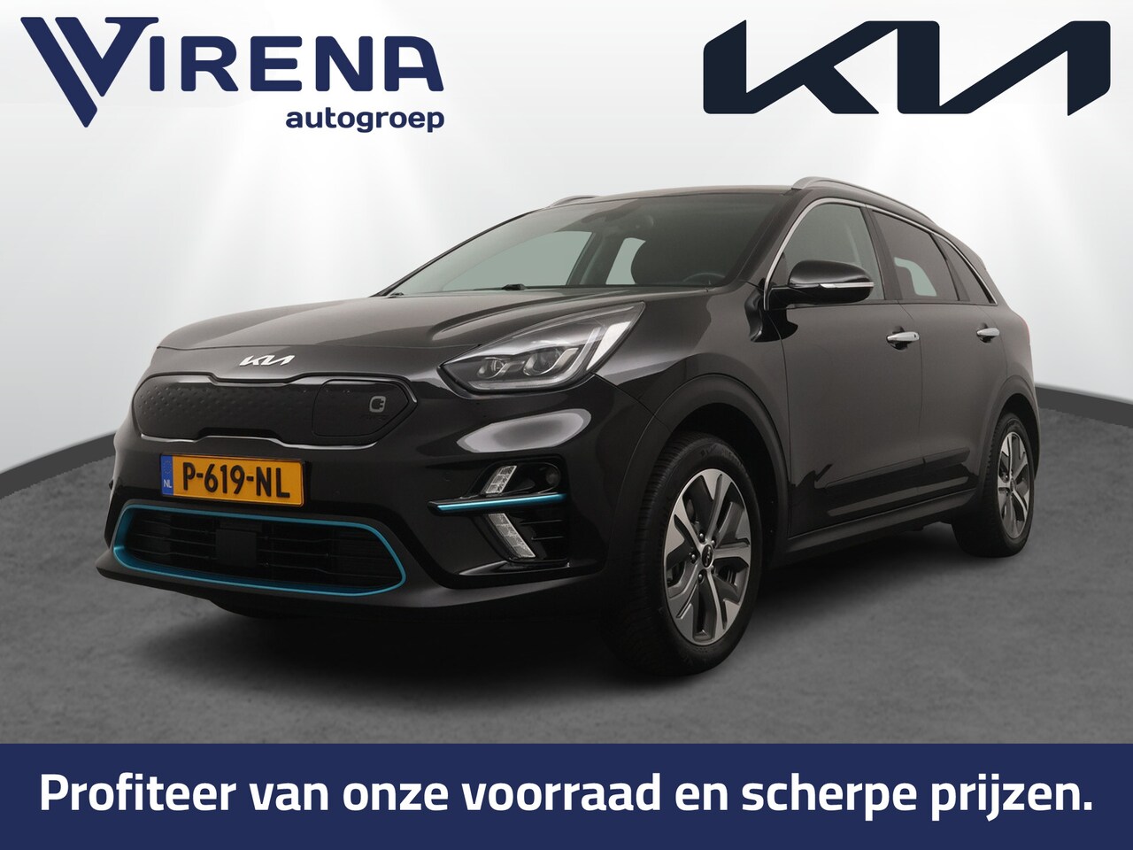 Kia e-Niro - DynamicPlusLine 64 kWh - SOH 96,9% - Trekhaak - Schuif-/kanteldak - Stoel-/stuurverwarming - AutoWereld.nl