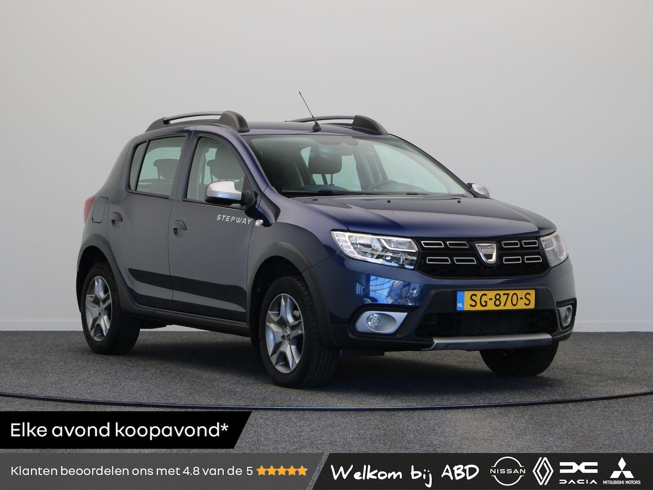 Dacia Sandero Stepway - 0.9 TCe SL | Automaat | Trekhaak | Cruise control | 1e Eigenaar | Lichtmetalen velgen | - AutoWereld.nl