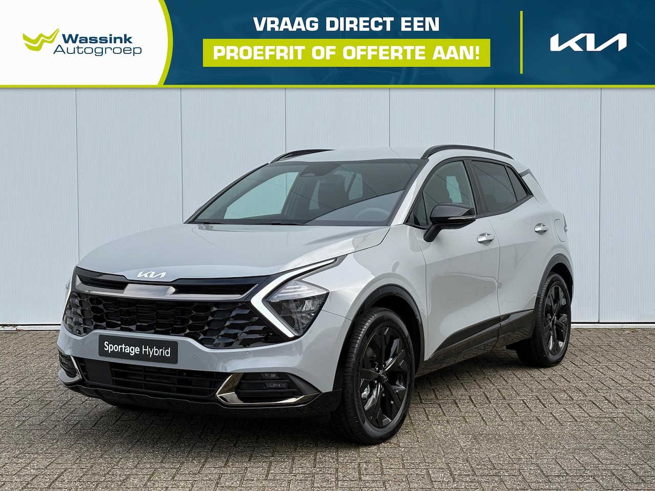 Kia Sportage - 1.6 T-GDi 252pk Plug-In Hybrid AT6 4WD Dark Edition | Adaptive Cruise | Camera | Stoelverw - AutoWereld.nl