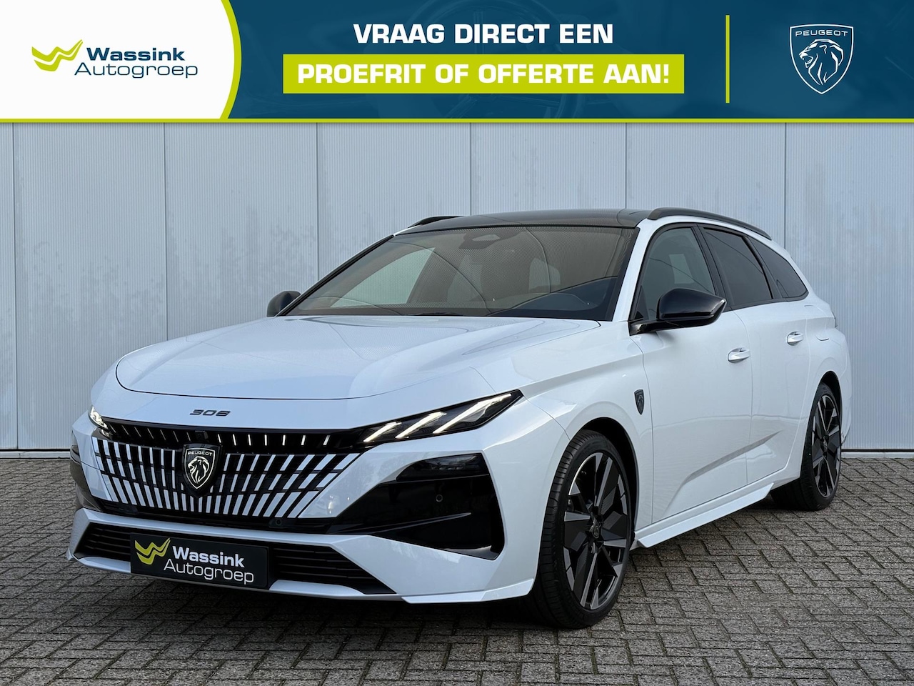 Peugeot 308 SW - 1.6 PHEV 195pk e-DCS7 GT | 360 Vision | Schuif- kanteldak | Focal Premium Geluidsysteem | - AutoWereld.nl