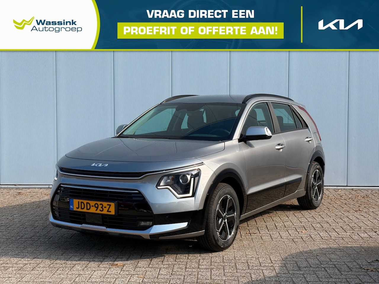 Kia Niro - 1.6 GDi Hybrid 129pk DCT6 DynamicLine | Adaptive Cruise | Lane Following | Camera | Naviga - AutoWereld.nl