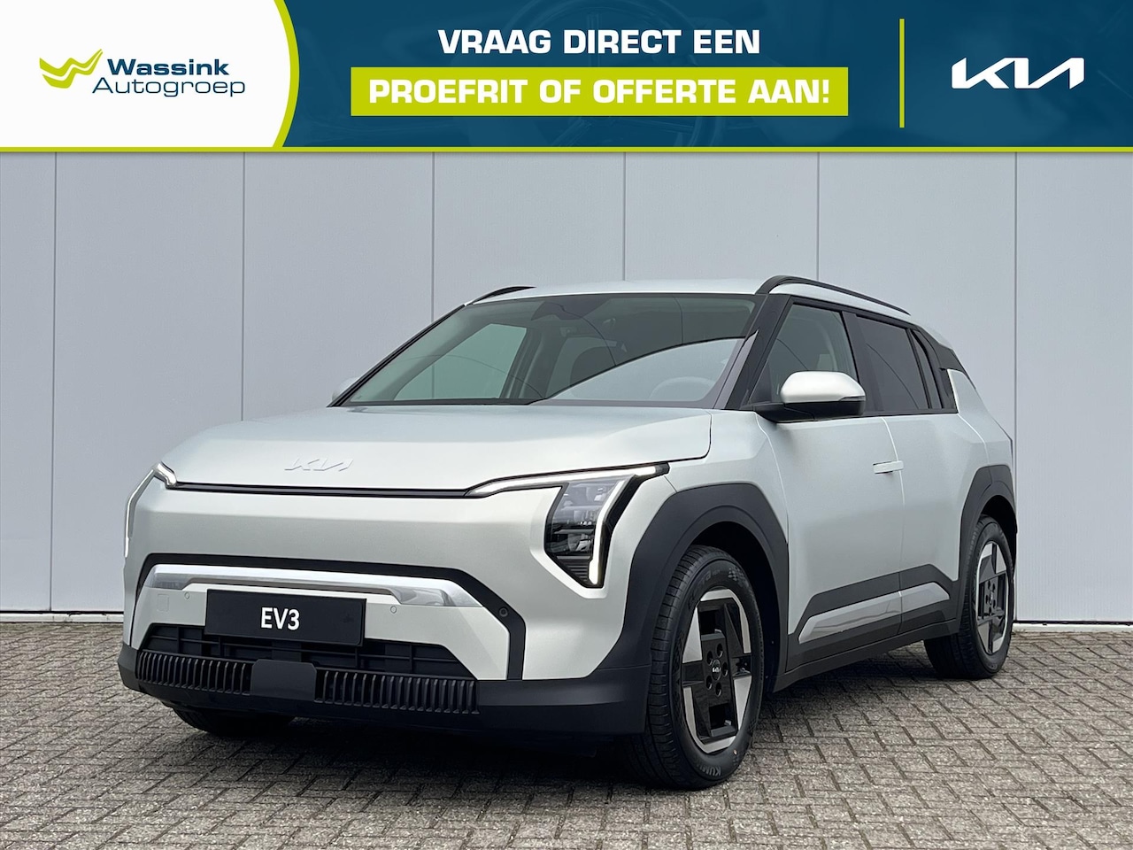 Kia EV3 - 81,4 kWh 204pk Plus | Stoel- & Stuurverwarming | Lane Keeping | Adaptive Cruise Control | - AutoWereld.nl