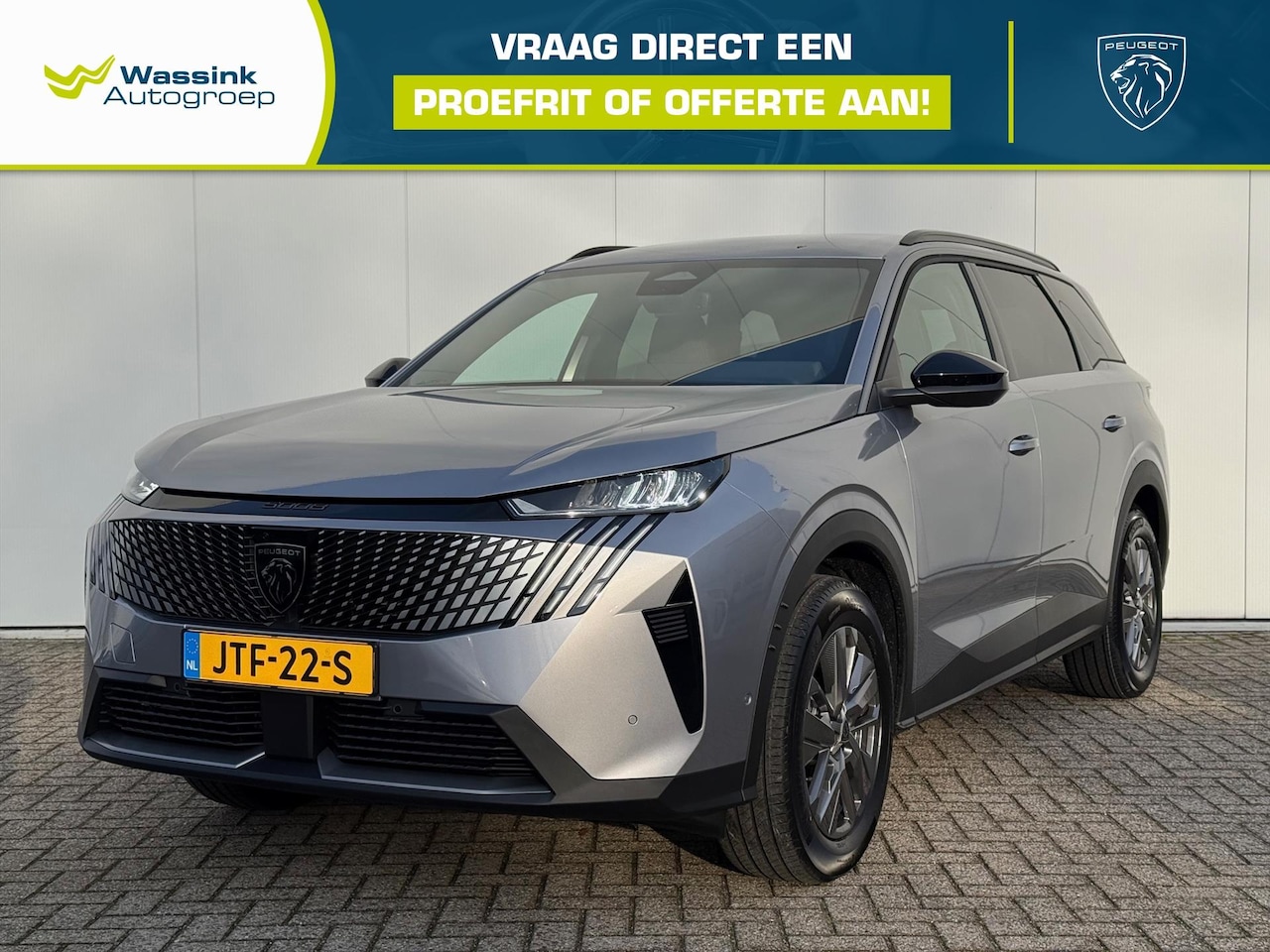 Peugeot 5008 - 1.2 Hybrid 136pk e-DSC6 | Adaptive Cruise | Stoel- en Stuurverwarming | 360 Vision | Navig - AutoWereld.nl