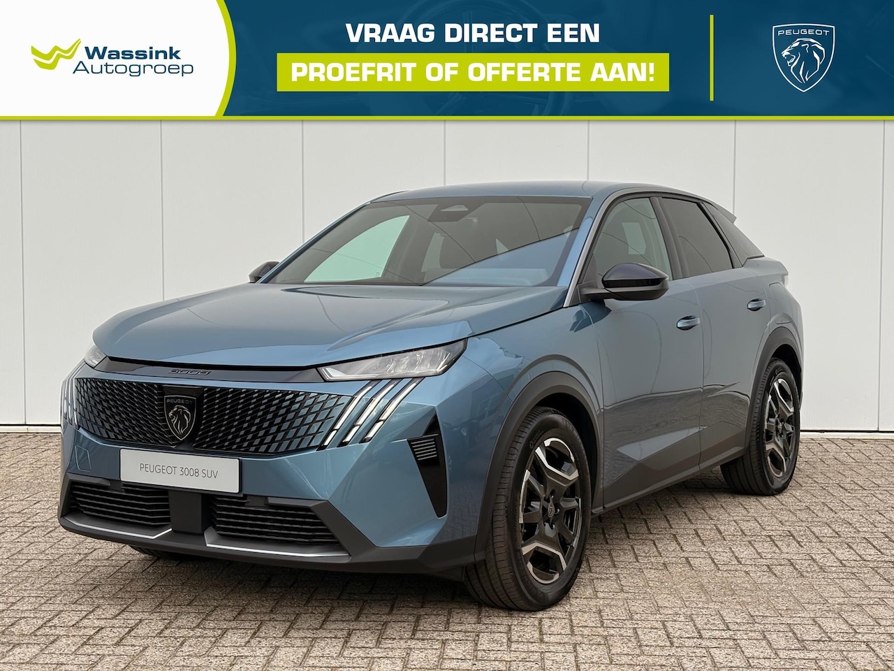 Peugeot e-3008 - EV 73 kWh 210pk Allure | Cruise Control | Camera | Navigatie | DAB | Keyless | - AutoWereld.nl