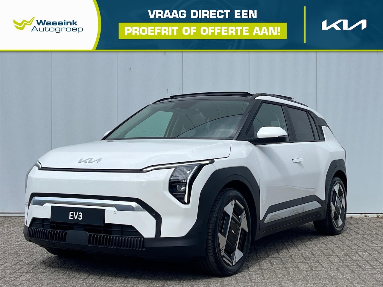 Kia EV3 - 58,3 kWh 204pk Plus Advanced | Stoel- & Stuurverwarming | Adaptive Cruise Control | Schuif - AutoWereld.nl