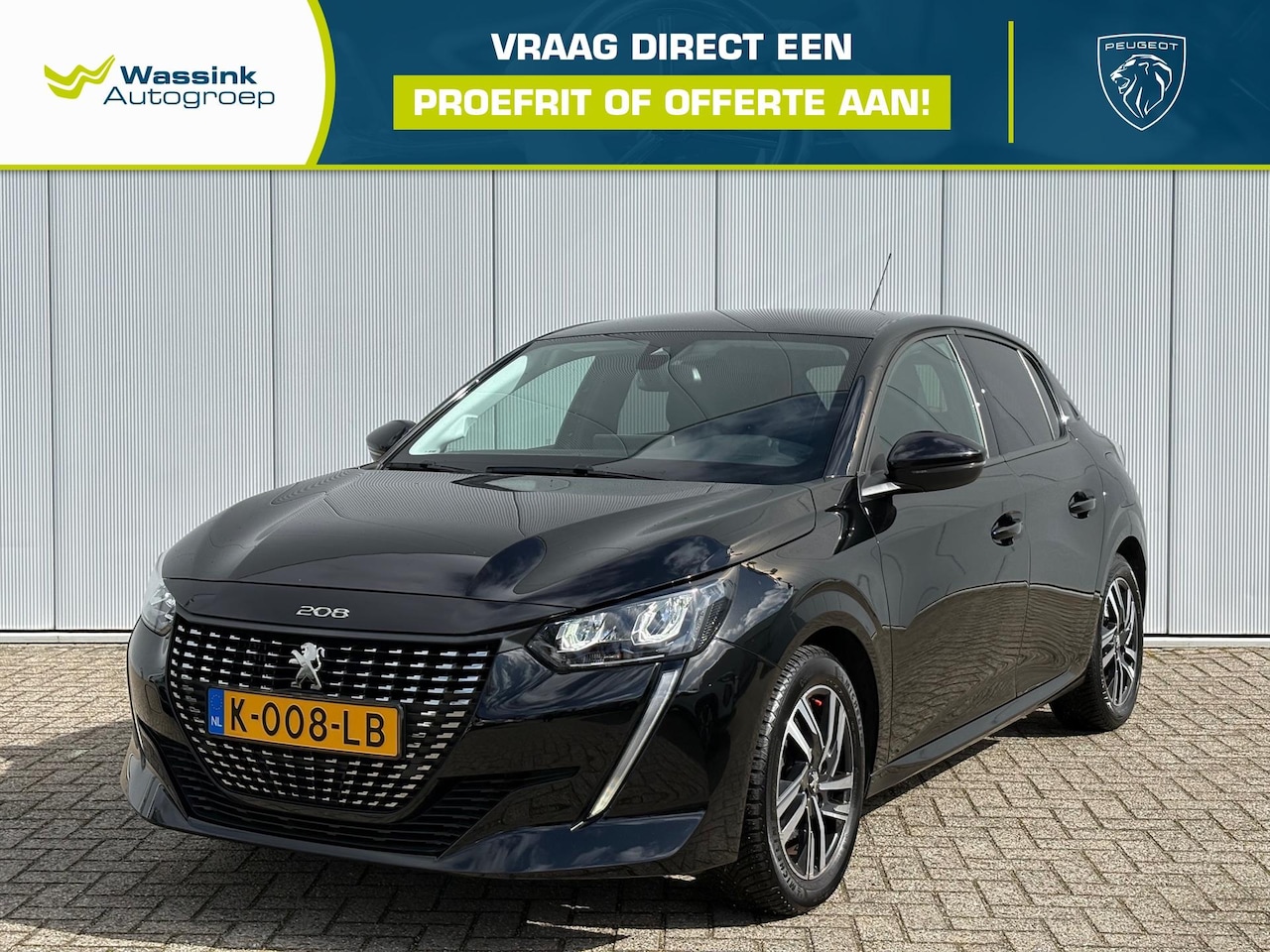 Peugeot 208 - Turbo 100pk Blue Lease Allure | Keyless | Cruise Control | Camera | Navigatie | Carplay | - AutoWereld.nl
