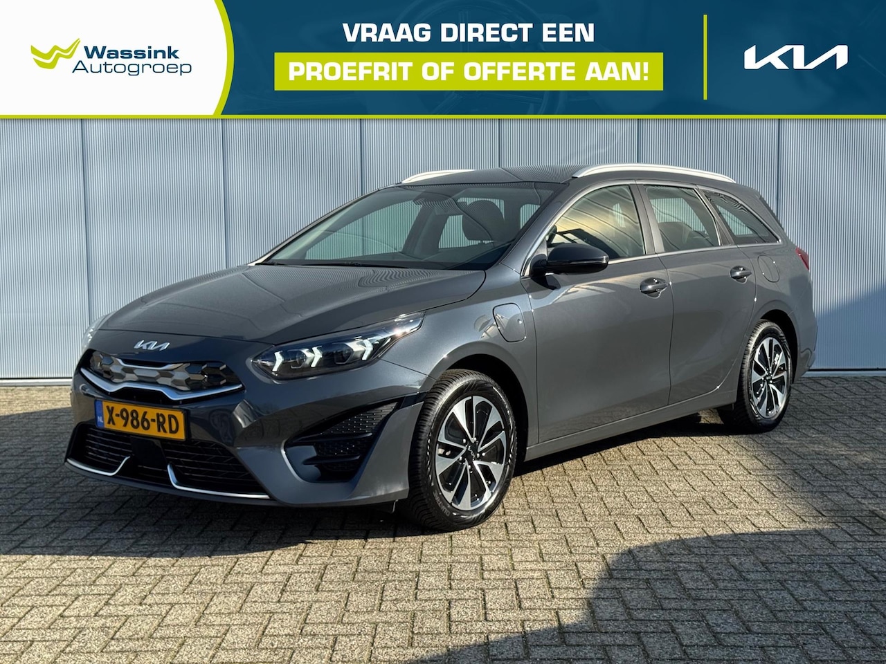 Kia Cee'd Sportswagon - Ceed Sw 1.6 GDI PHEV 141pk DCT6 DynamicLine | Adaptive cruise | Lane assist | Camera achte - AutoWereld.nl