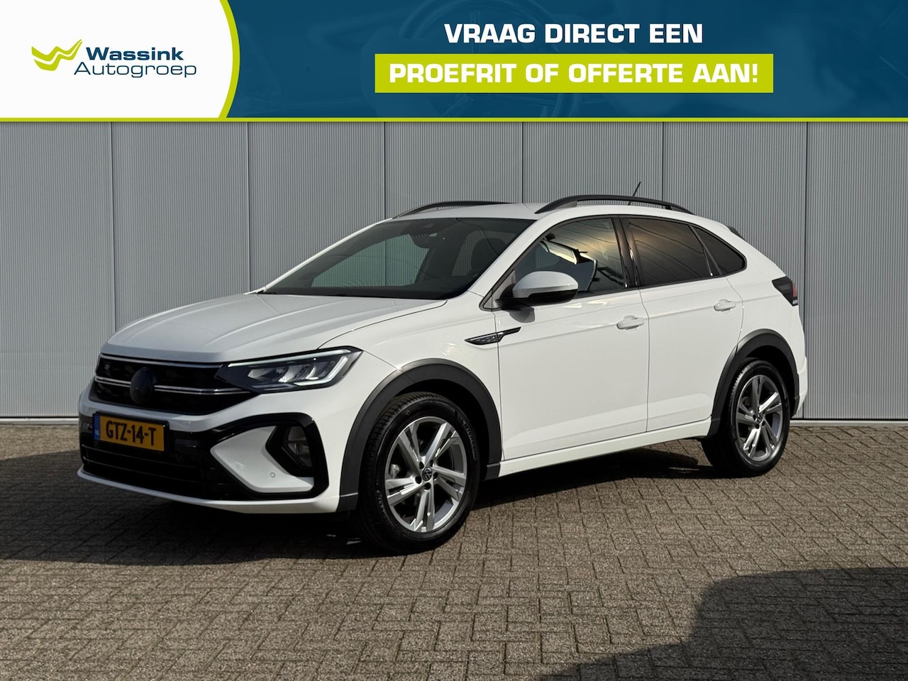 Volkswagen Taigo - 1.0 TSI 110pk DSG-7 R-Line Business+ | Keyless | Camera | Trekhaak 1100 kg | Stoelverwarmi - AutoWereld.nl