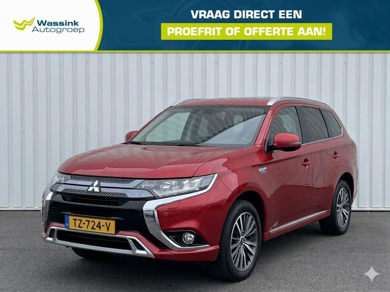 Mitsubishi Outlander - 2.4 PHEV 240pk 4WD Aut Intense+ | Camera | Stoel- stuurwielverwarming | Glazen schuif- kan - AutoWereld.nl