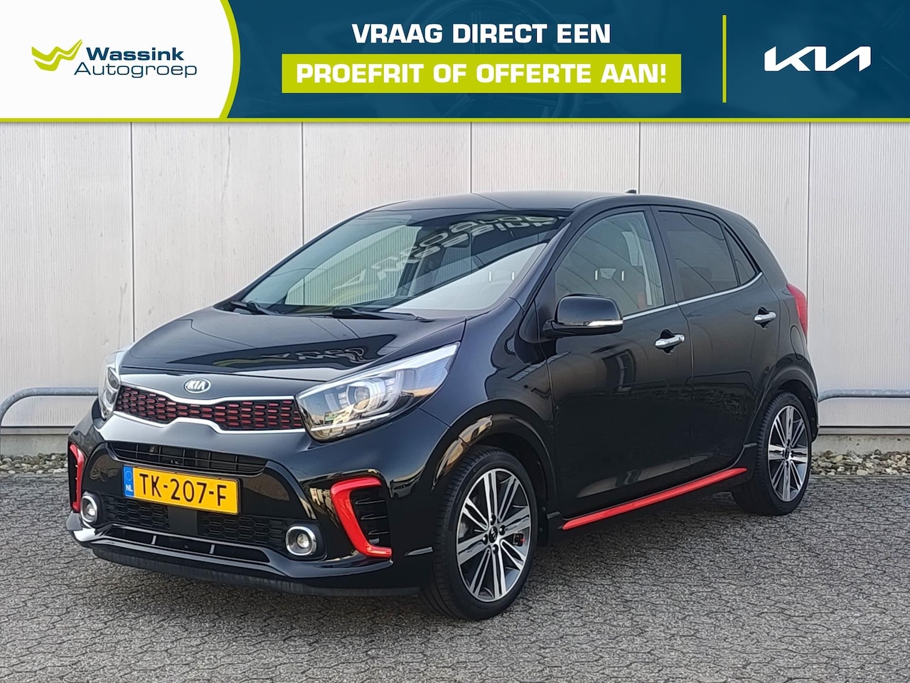 Kia Picanto - 84pk 5-zits GT-Line | Parkeercamera | Navigatie | Stoel/Stuurverwarming - AutoWereld.nl