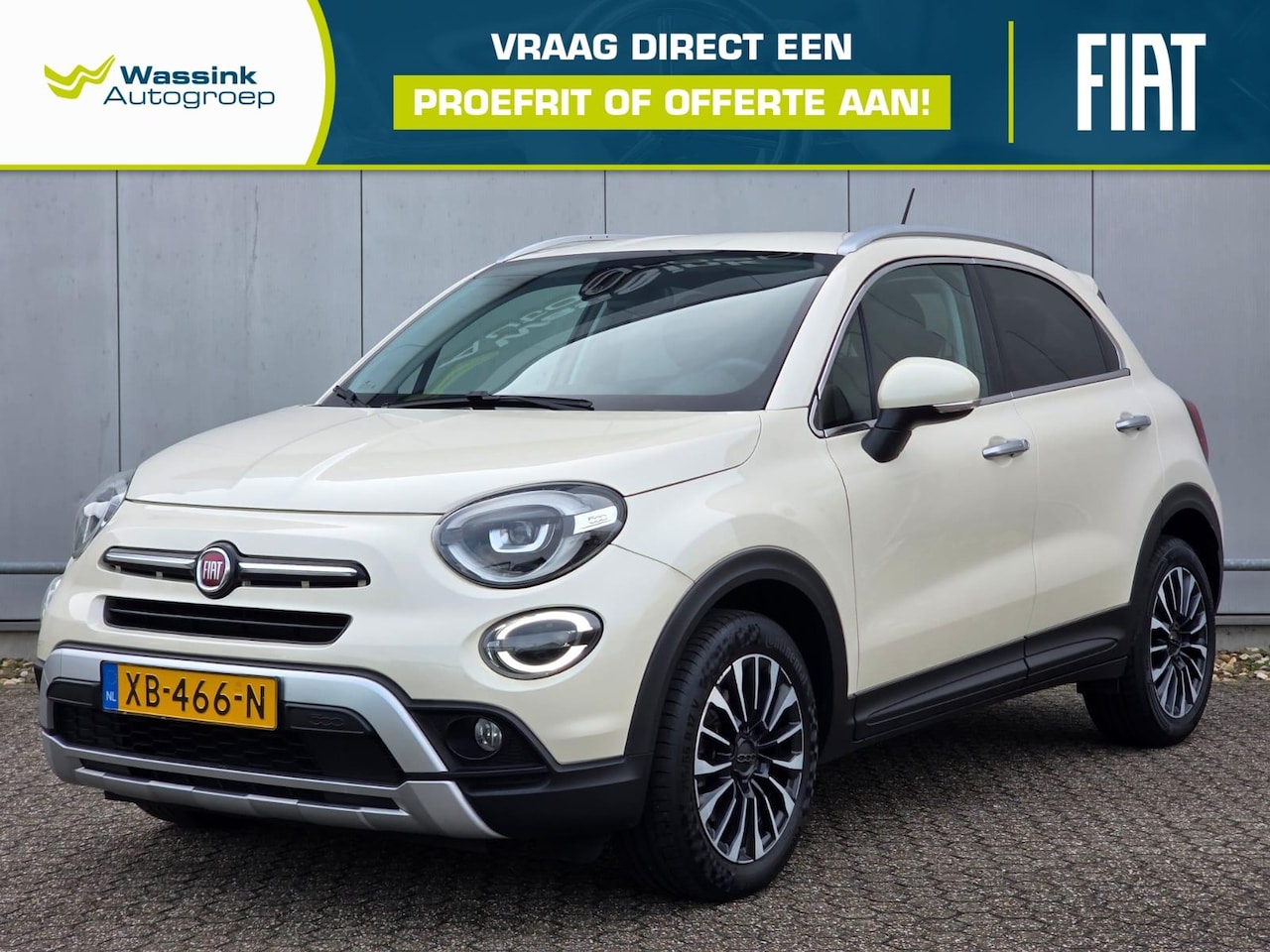 Fiat 500 X - 120pk City Cross Navigatie | Climate Control | Keyless Entry - AutoWereld.nl