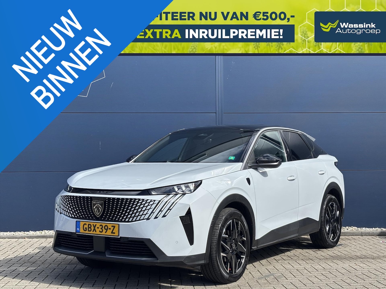 Peugeot 3008 - 1.2 HYBRID 145pk e-DCS6 GT I LENTESALE | Stoel/Stuurverwarming I Carplay I Navigatie I Ele - AutoWereld.nl