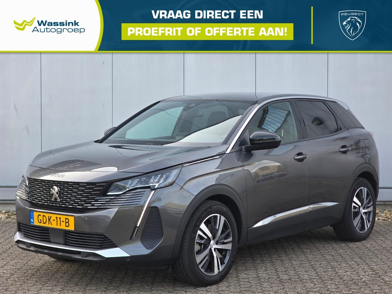 Peugeot 3008 - Allure Pack Business Plug-in HYbrid 180pk Automaat I Stoelverwarming I Parkeersensoren Voo - AutoWereld.nl