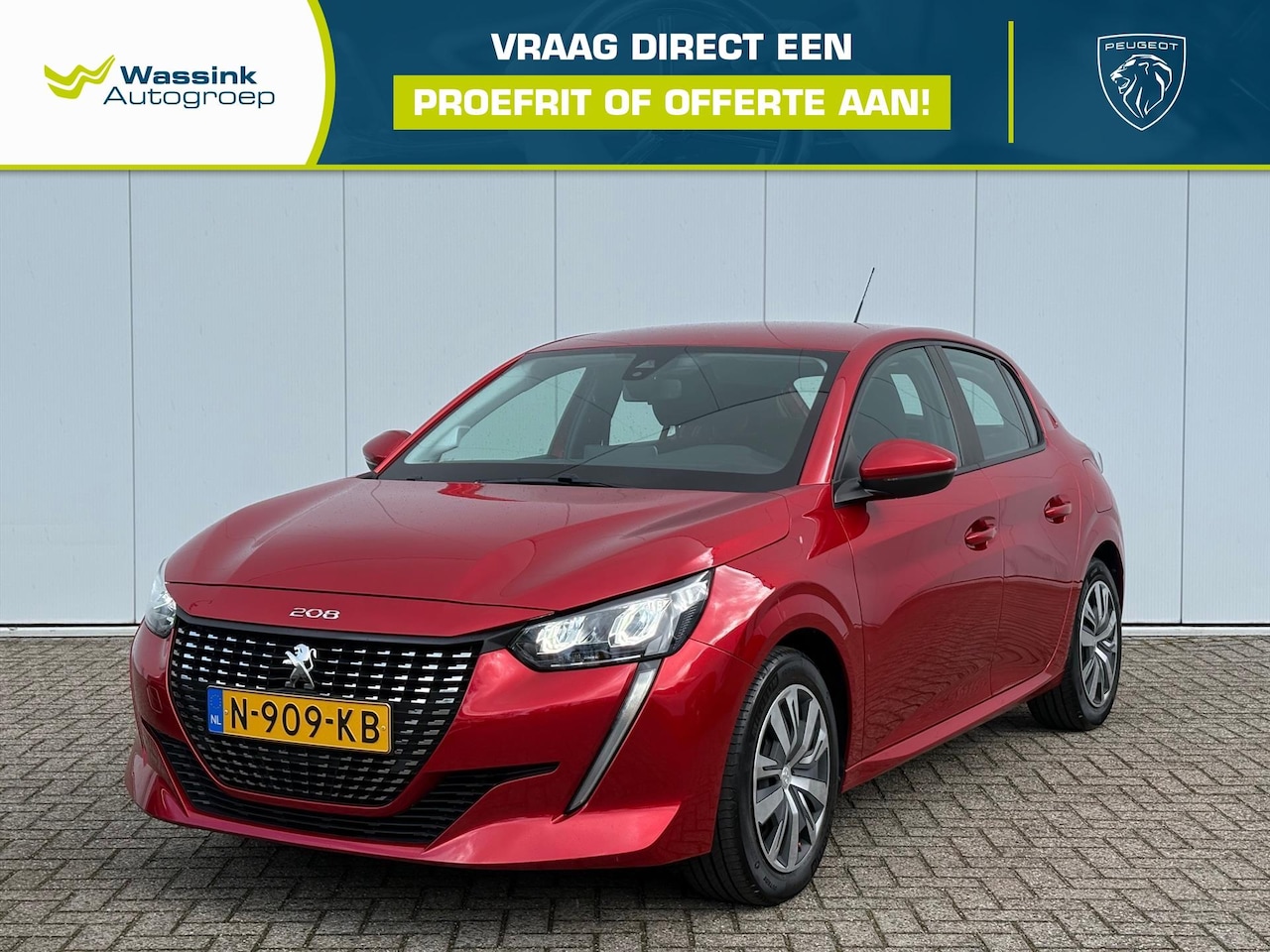 Peugeot 208 - Active 75pk | Afneembare Trekhaak | Navigatie | Cruise Control | Climate Control | Carplay - AutoWereld.nl