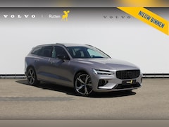Volvo V60 - T6 350PK Automaat Plug-in hybrid AWD Ultra Dark Adaptieve Cruise Control / Head-up display