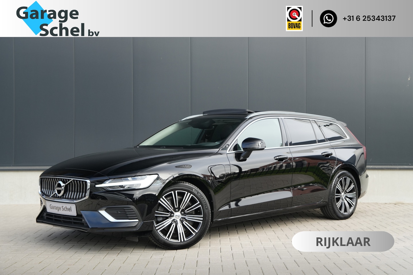 Volvo V60 - 2.0 T6 Recharge AWD Inscription Expression - Pano - HUD - Keyless - Memory - H&K - Rijklaa - AutoWereld.nl