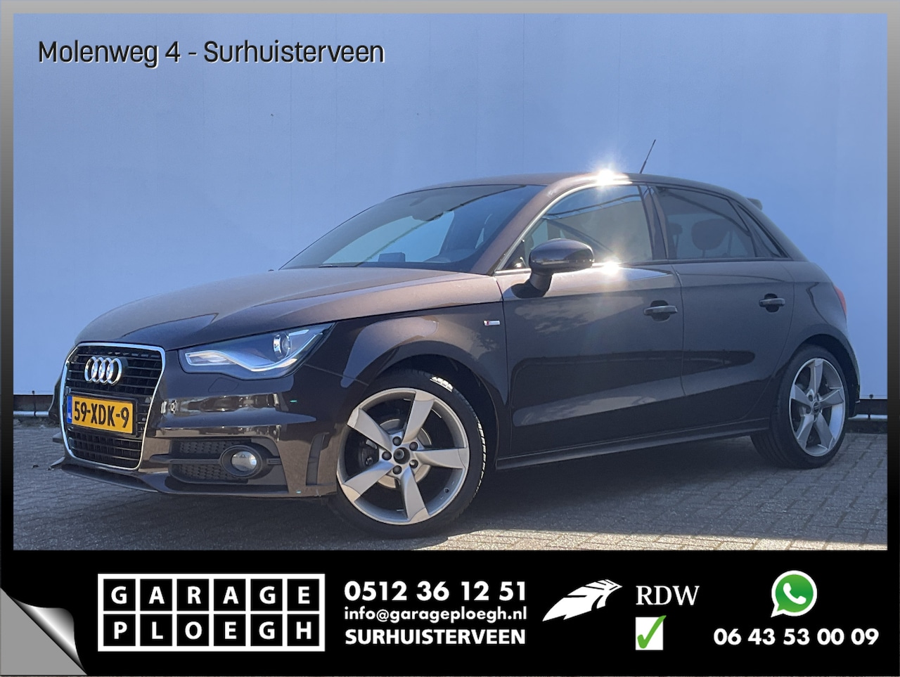 Audi A1 Sportback - 1.2 TFSI Pro Line S-Line 5-Deurs Keyless Nav/Cruise Voll.Onderhouden! - AutoWereld.nl