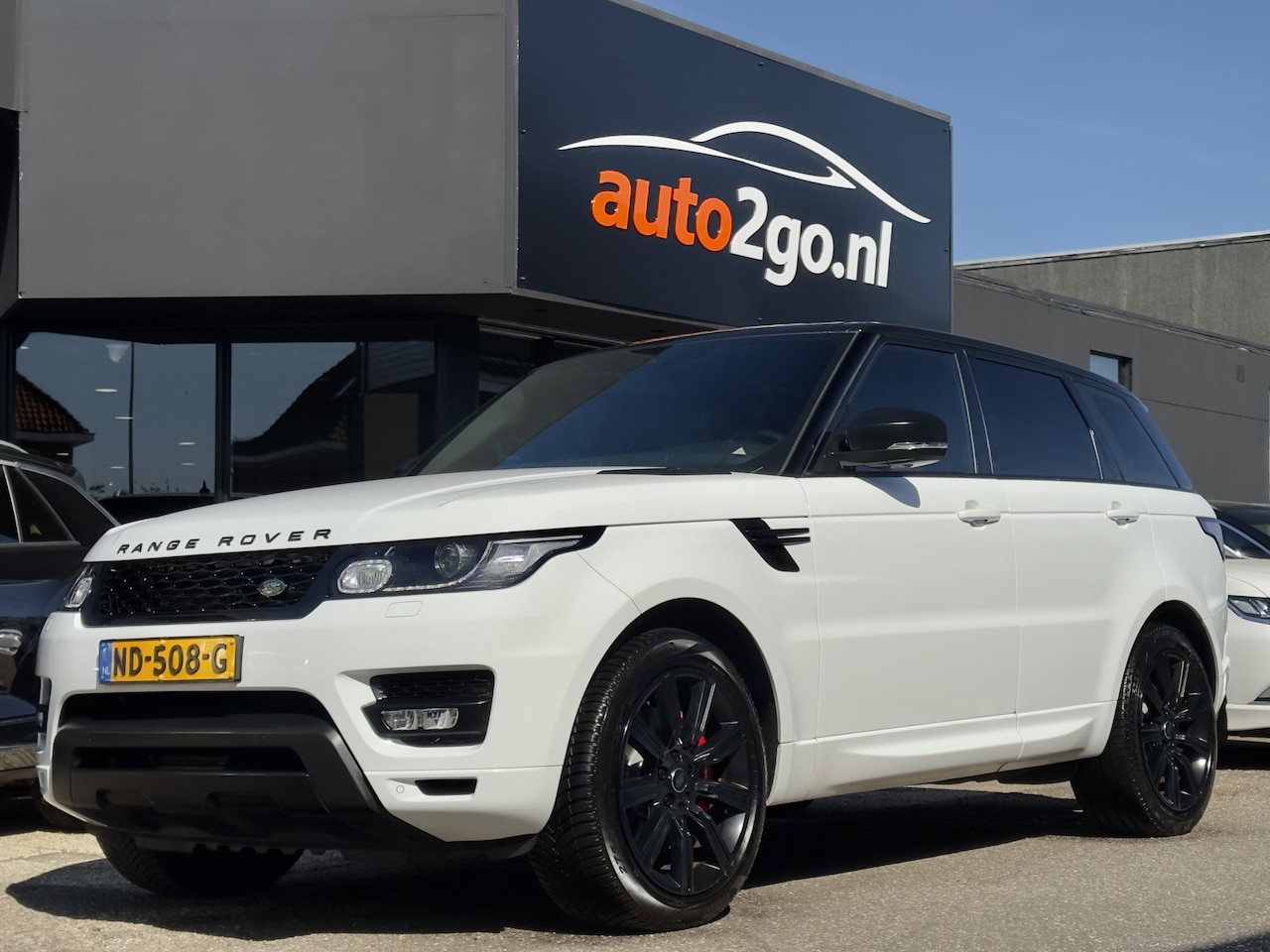 Land Rover Range Rover Sport - 3.0 SDV6 AUT8 AUTOBIOGRAPHY DYNAMIC 306PK PANODAK DESIGNO-LEDER NAVI CAMERA LUCHTVERING LE - AutoWereld.nl