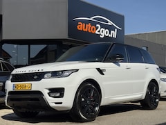 Land Rover Range Rover Sport - 3.0 SDV6 AUT8 AUTOBIOGRAPHY DYNAMIC 306PK PANODAK DESIGNO-LEDER NAVI CAMERA LUCHTVERING LE
