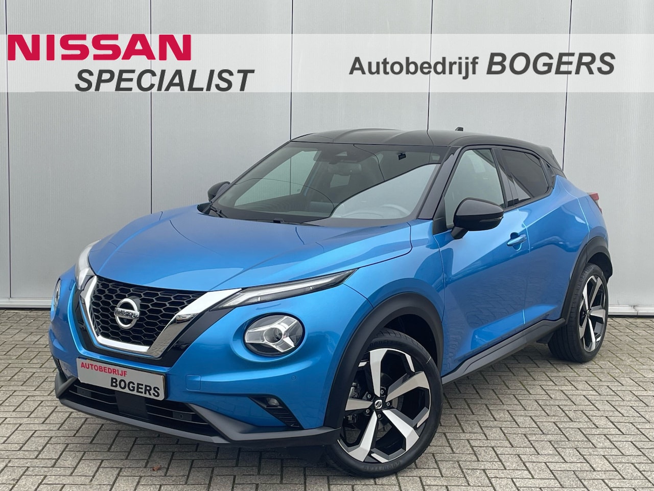 Nissan Juke - 1.0 DIG-T Tekna Automaat Navigatie, Half Leder, Climate Control, 360 Camera, 19"Lm, Adapti - AutoWereld.nl