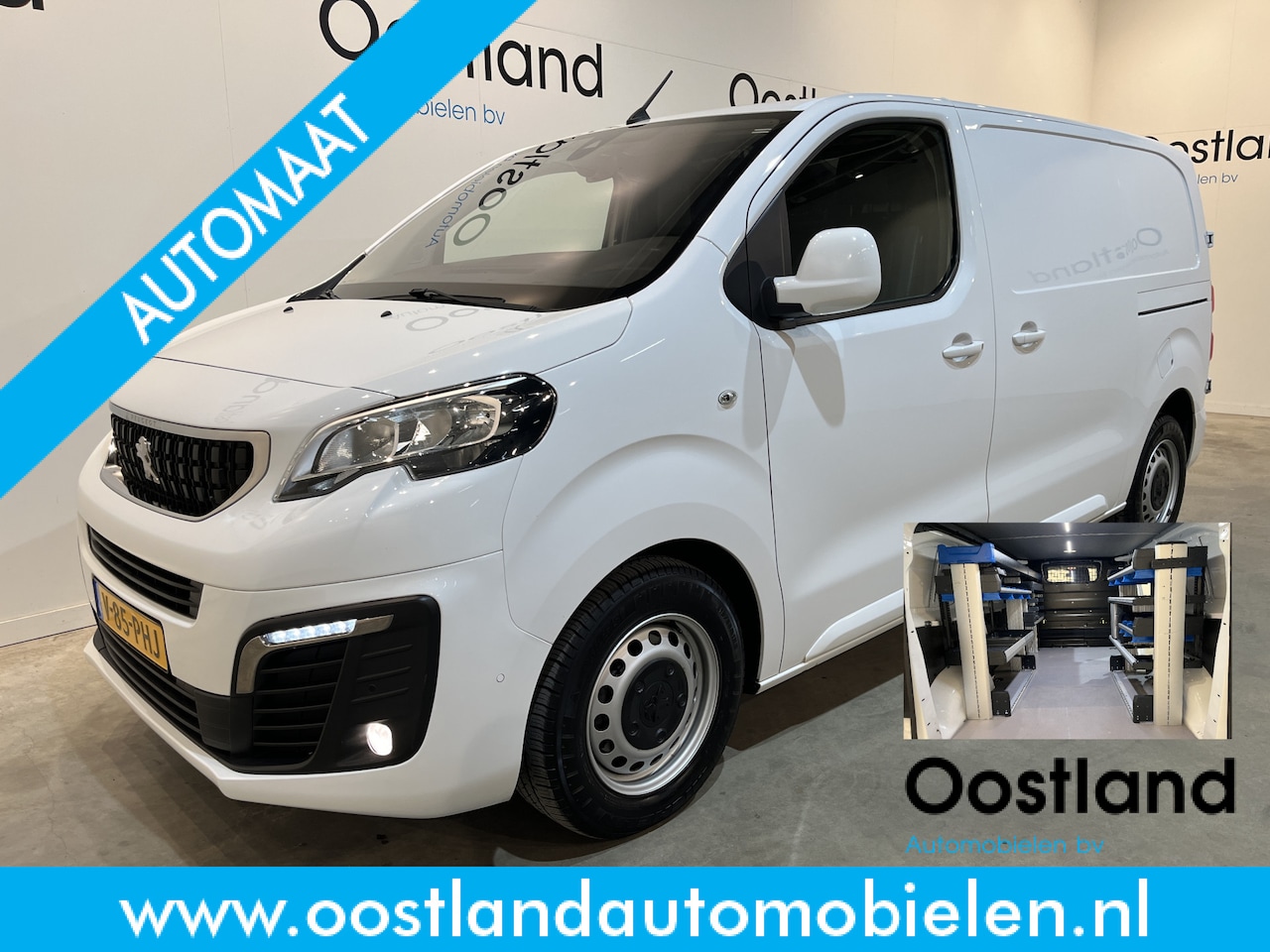 Peugeot Expert - 2.0 BlueHDI 120 PK L2 Premium Automaat / Servicebus / Sortimo Inrichting / Euro 6 / Schuif - AutoWereld.nl