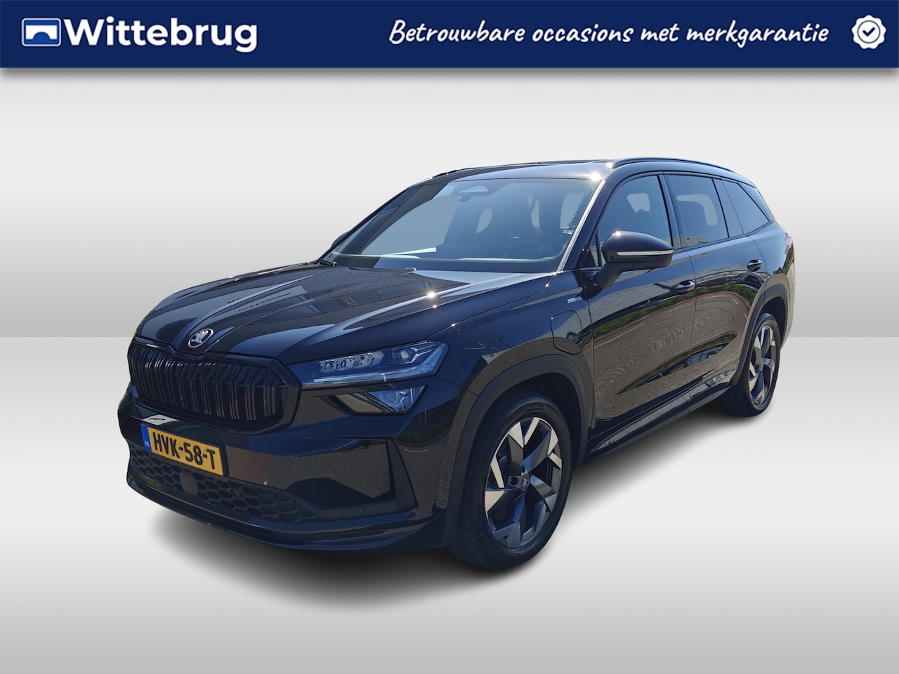 Skoda Kodiaq - 1.5 TSI PHEV Sportline Business / Trekhaak / PANODAK / Carplay / CAMERA / NAVI / 19"LMV / - AutoWereld.nl